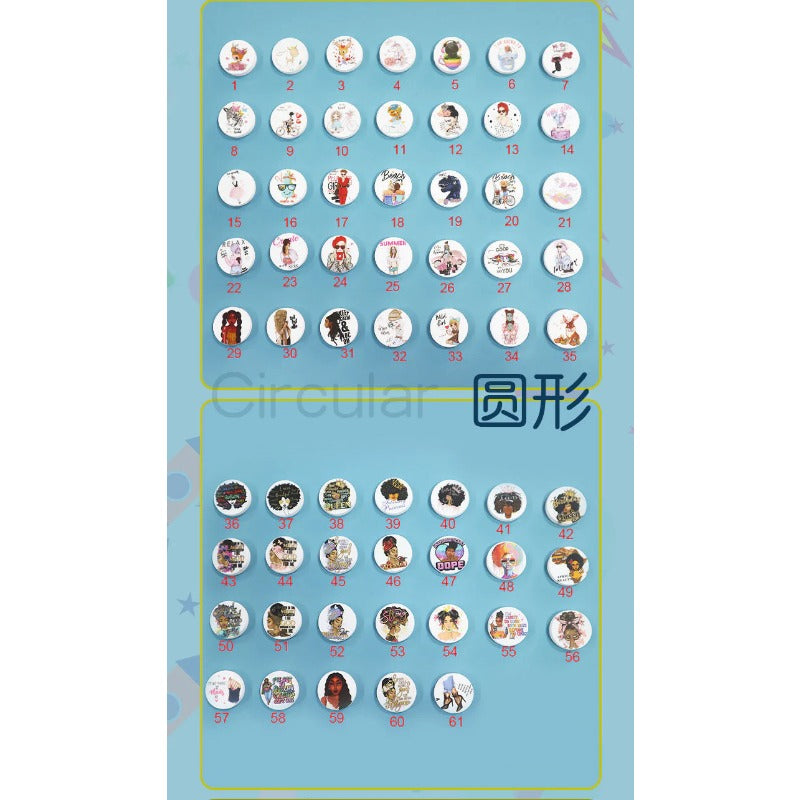 Wholesale Silicone Printed Pattern Beads